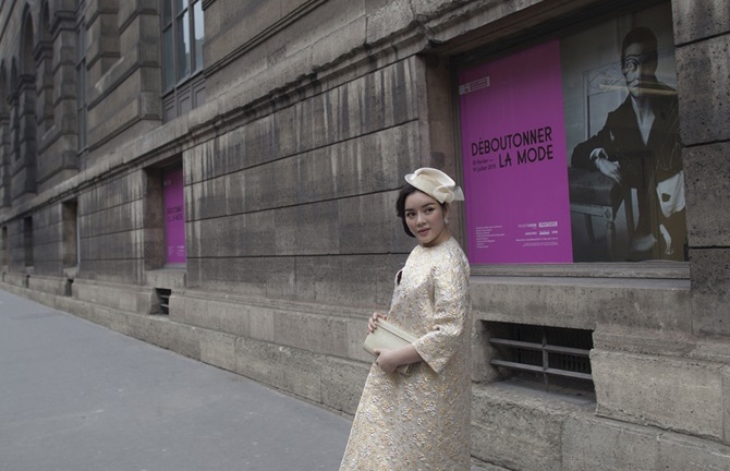 Lý Nhã Kỳ hội ngộ các nhà thiết kế lừng danh tại Pháp